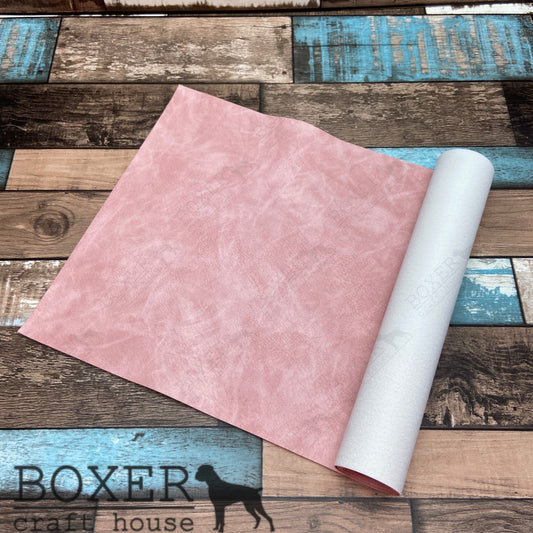 Pale Pink Faux Leather