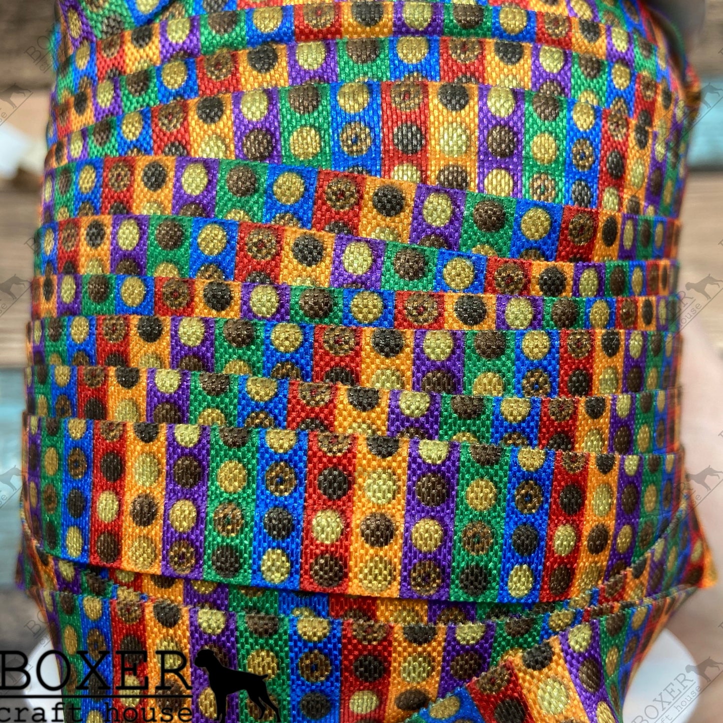 Cookies FOE 5/8 Fold Over Elastic 1 Yard