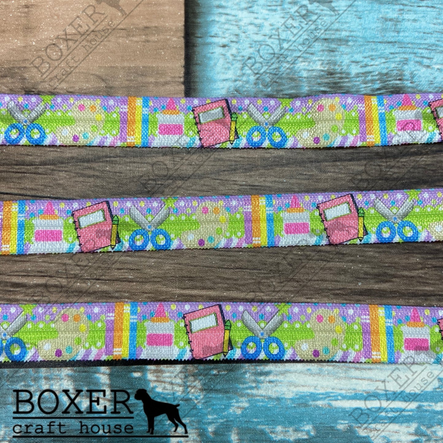 School Supplies FOE 5/8 Fold Over Elastic 1 Yard