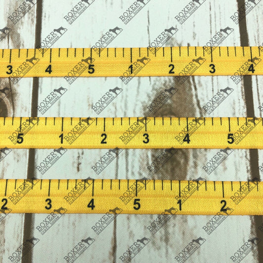 Ruler FOE 5/8 Fold Over Elastic 1 Yard