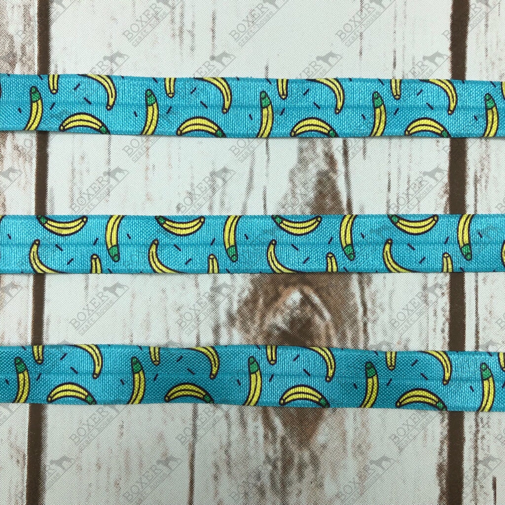 Bananas FOE 5/8 Fold Over Elastic 1 Yard