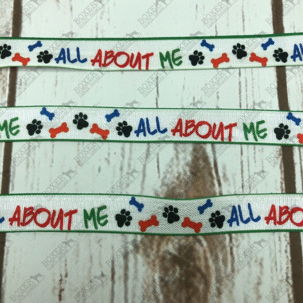 Puppy Love Fold Over Elastic 5/8 FOE 1 Yard