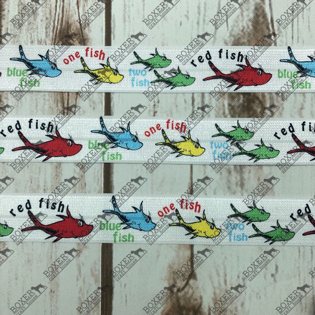 One Fish, Red Fish, Blue Fish 1 inch FOE 1 yard