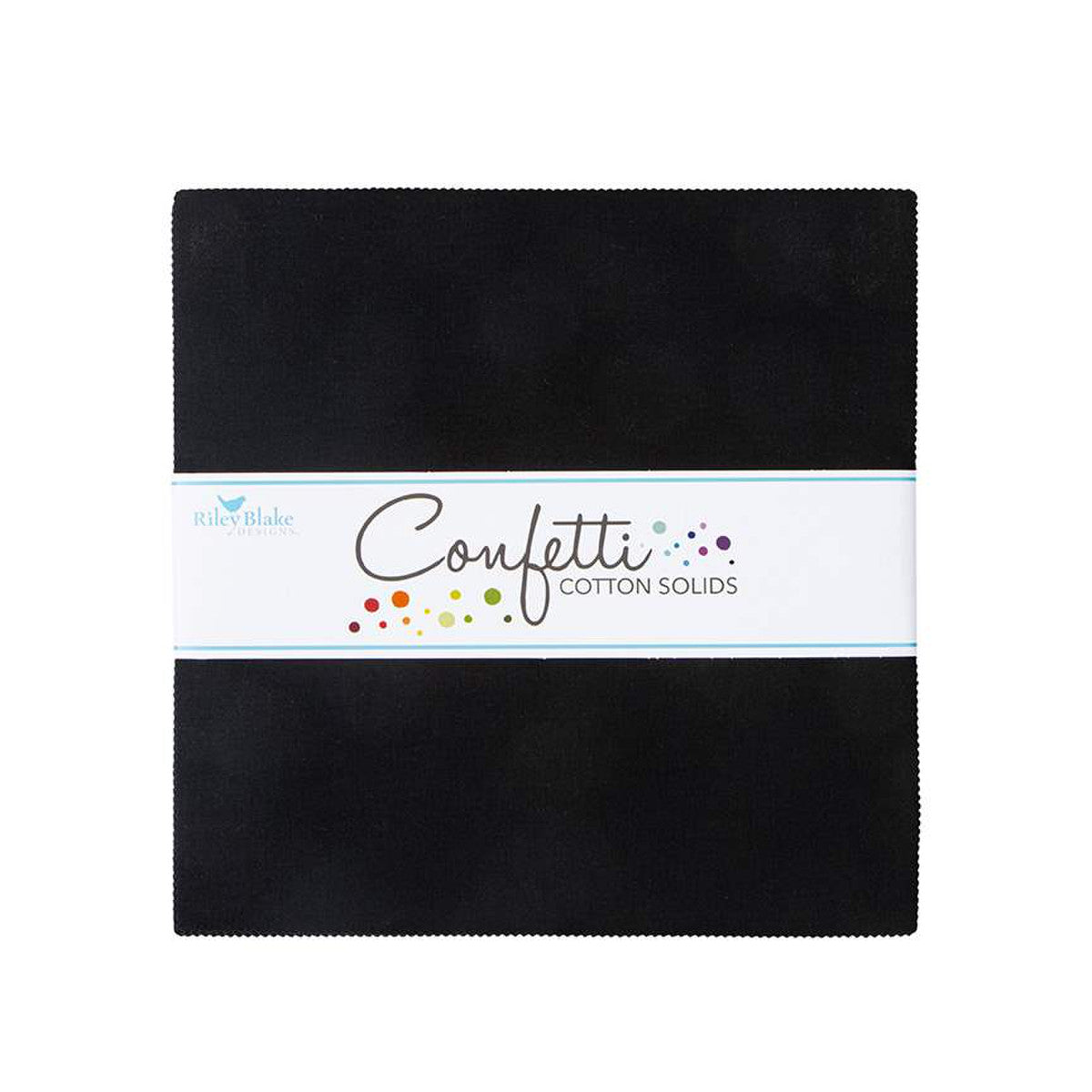 Confetti Cottons Riley Black 10" Stacker