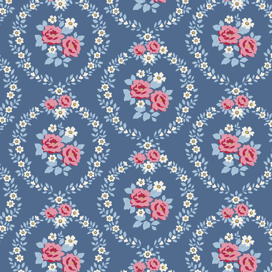 Tilda Village Life - Mable Blue