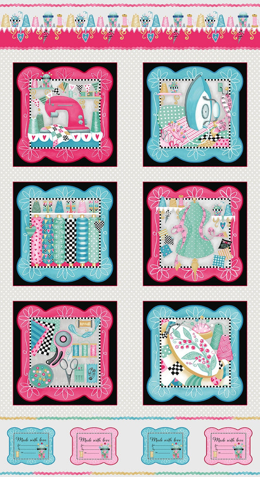 Sew, Sleep, Repeat - 10" x 10" Blocks