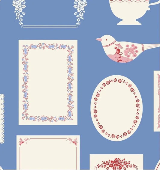 Tilda Something Blue - Labels and Ornaments Blue