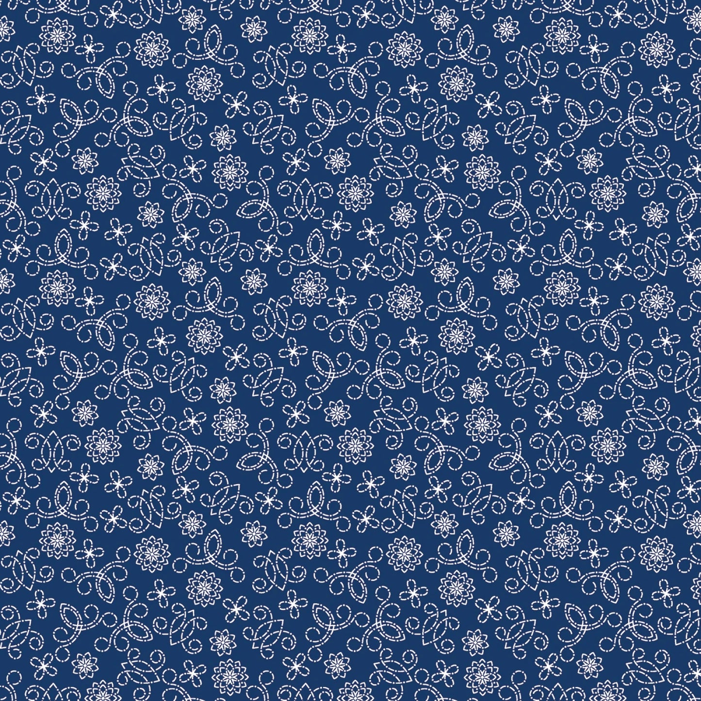 Among The Wildflowers II - Tin Lantern Indigo