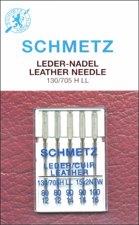 Schmetz Leather Machine Needle Size 80/90/100