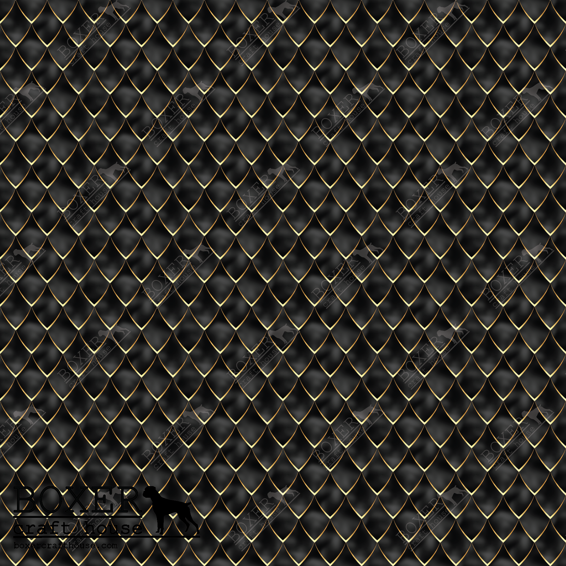 Dragon Scale - Pattern Three – Boxer Craft House