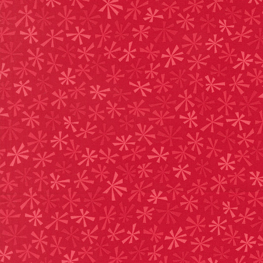 Snow Time - Poinsettia Red