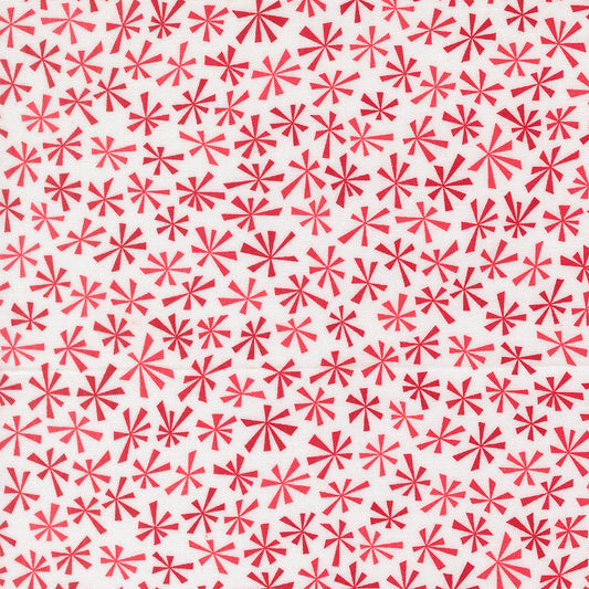 Snow Time - Winter White Red