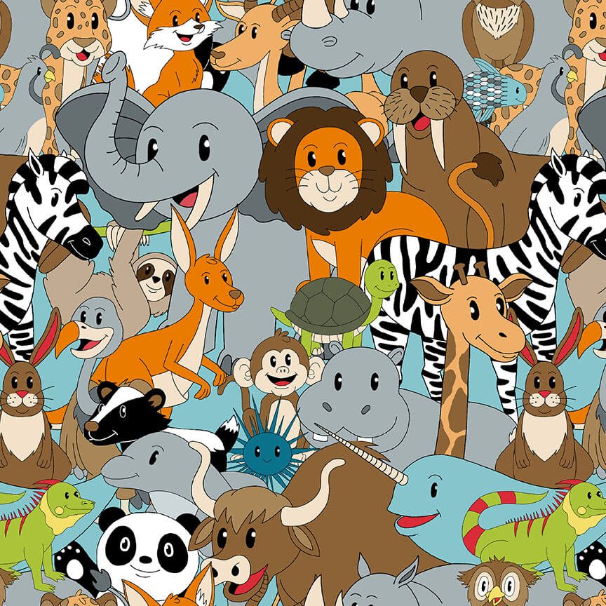 A to Zoo Fabrics, Cotton Fabric, Blank Company Fabric, patchwork design, stacked animals, a zebra pattern, Alphabet Cotton Fabric, Hannah of Pencil & ink, nursery décor and baby quilts, Fun fabrics, Zoo Prints, Going to the Zoo zoo zoo how bout you you you,