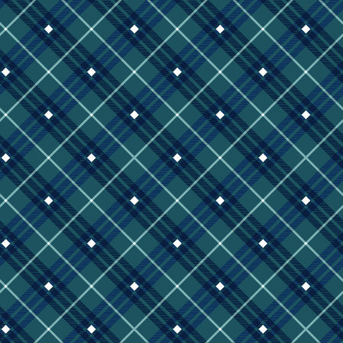 Bias Plaid - Navy