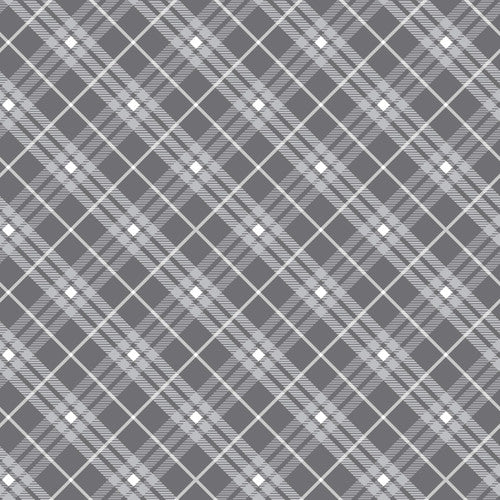 Bias Plaid - Gray