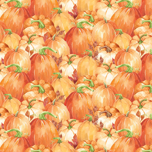 Autumn Blessings - Stacked Pumpkins