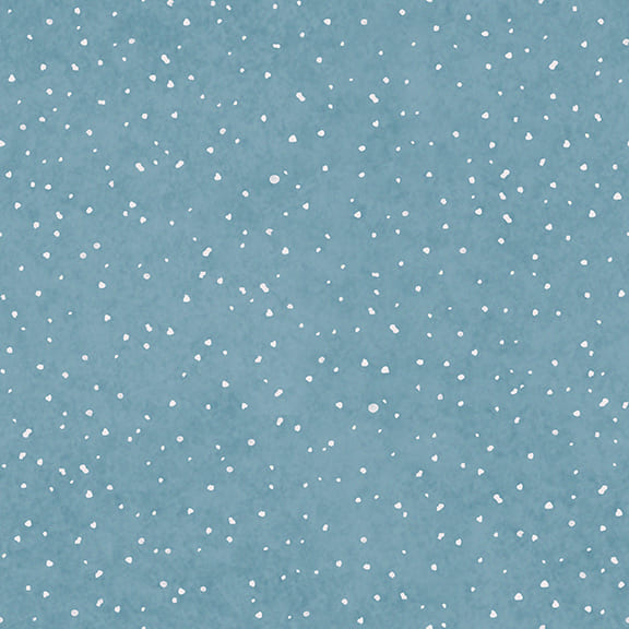 Glad Tidings We Bring - Snow Dots Blue