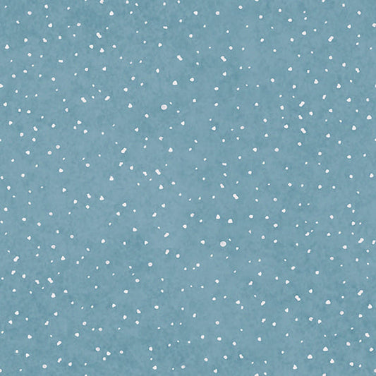 Glad Tidings We Bring - Snow Dots Blue