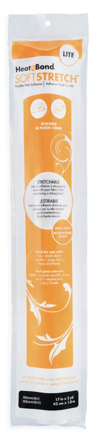 Lite HeatnBond Soft Stretch 17 in x 2 yd. Roll