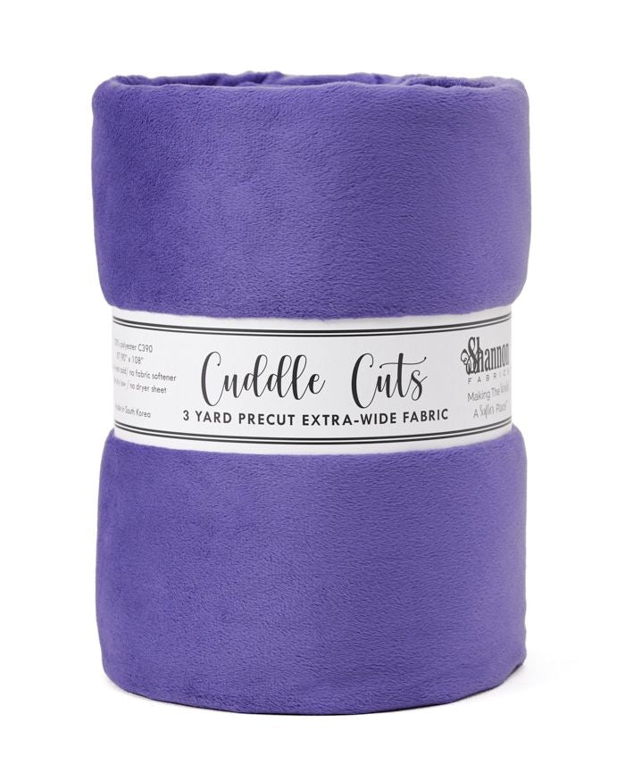 3 Yard Cuddle® 110" Cut Amethyst
