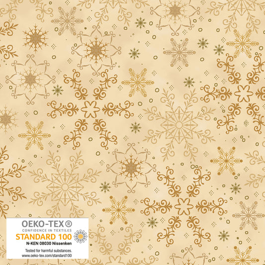 We Love Christmas - Beige Gold