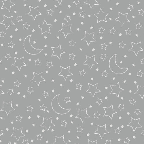 Moonlit Dreams Minky - Stars and Moons