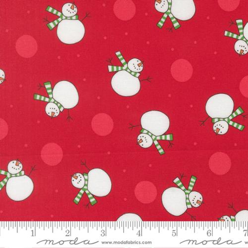 Snow Time - Poinsettia Red