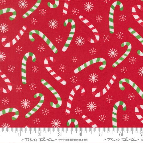 Snow Time - Poinsettia Red