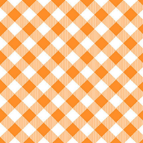 Priscilla's Pretty Plaids - Orange