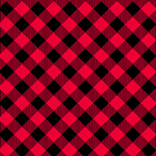 Priscilla's Pretty Plaids - Red Black