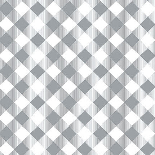 Priscilla's Pretty Plaids - Gray