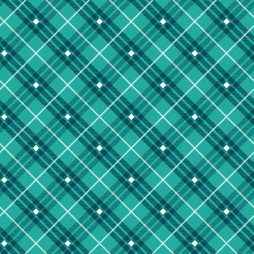 Bias Plaid - Teal