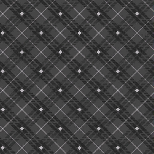 Bias Plaid - Charcoal