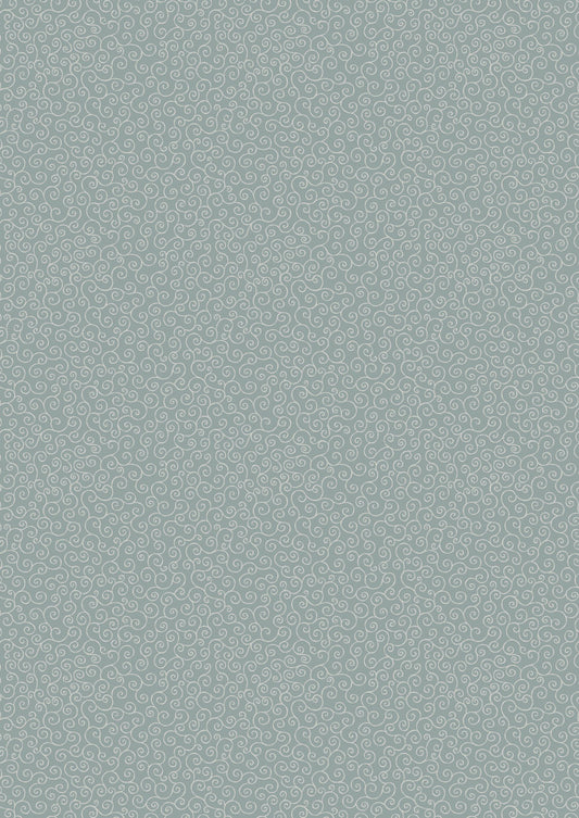 Cranborne Chase - Breezy Scroll On Slate Blue