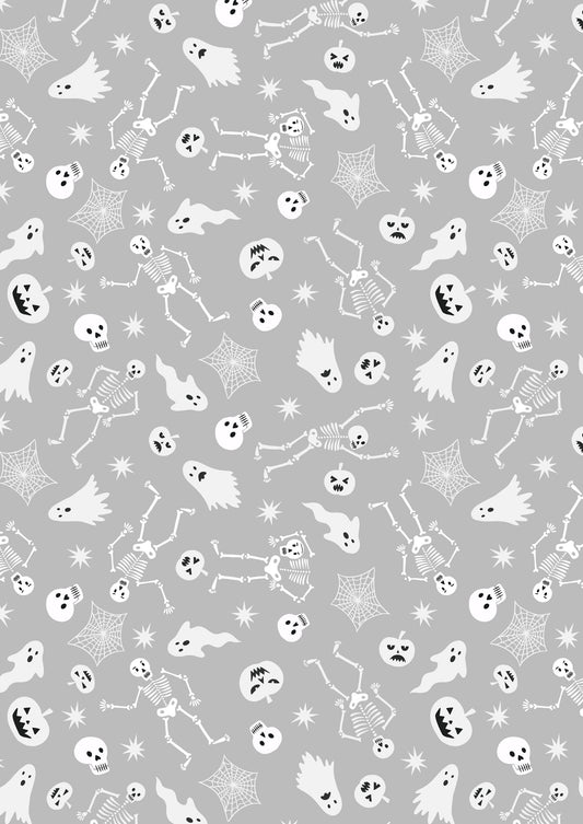 Witchy Woods - Spooky Friends on Ghostly Grey Glow in the Dark
