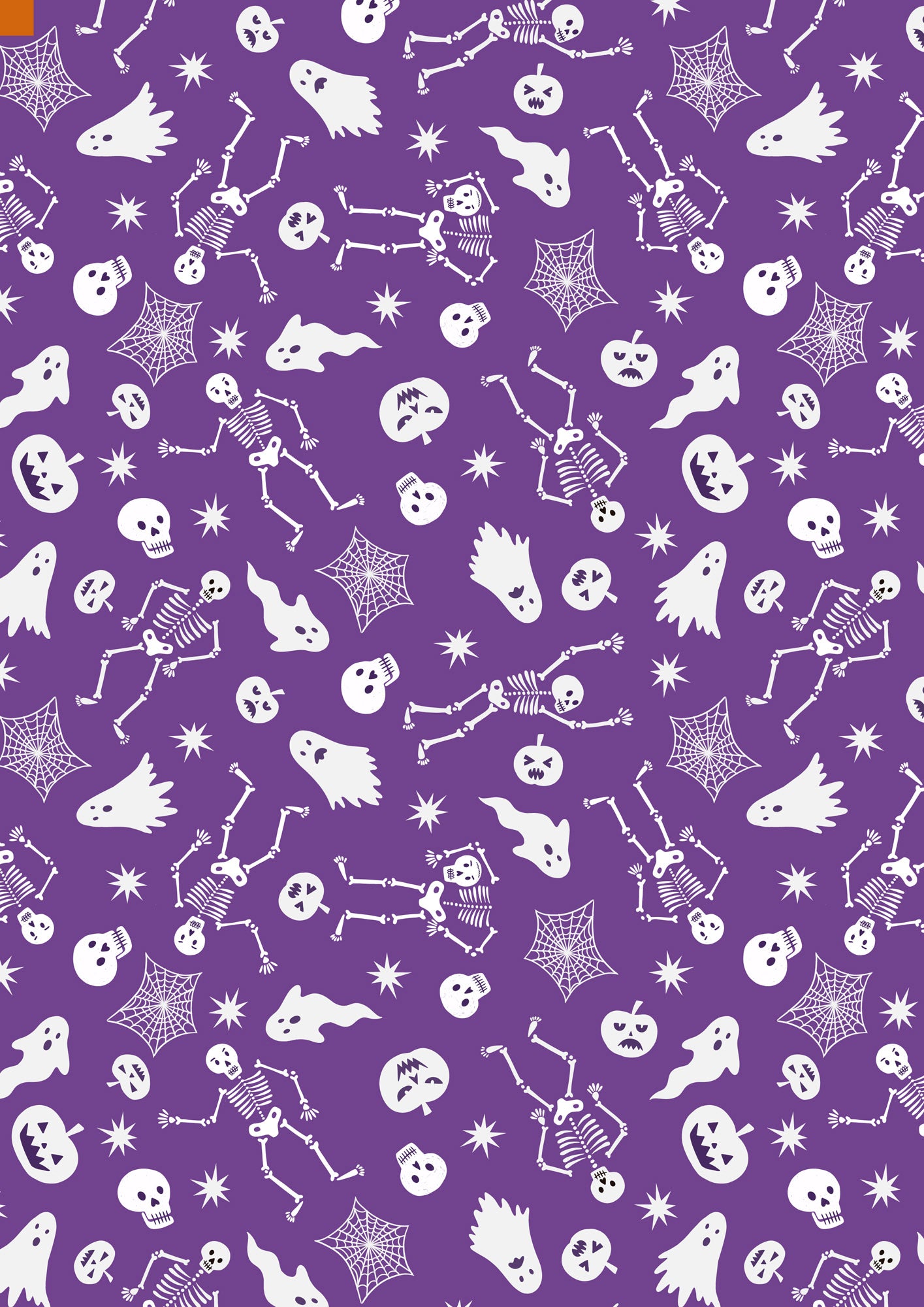 Witchy Woods - Spooky Friends on Purple Glow in the Dark