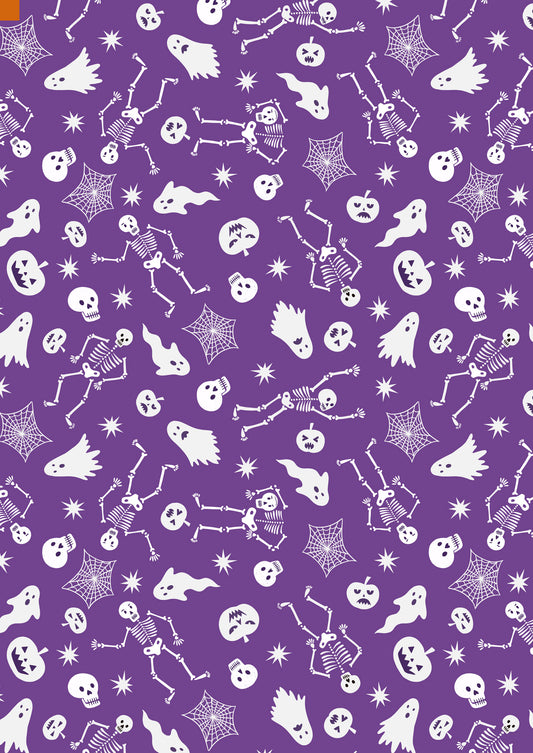 Witchy Woods - Spooky Friends on Purple Glow in the Dark