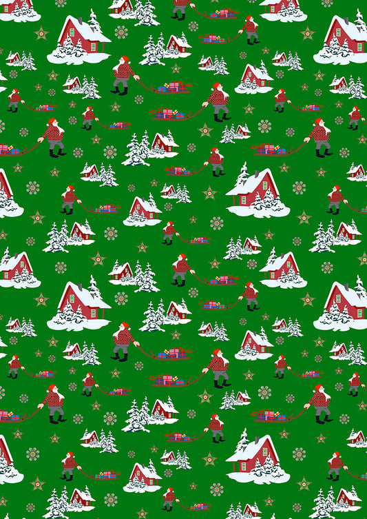 Norwegian Christmas - Christmas Eve on Green