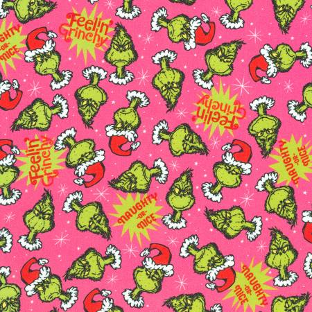 How the Grinch Stole Christmas - Grinch Candy Pink