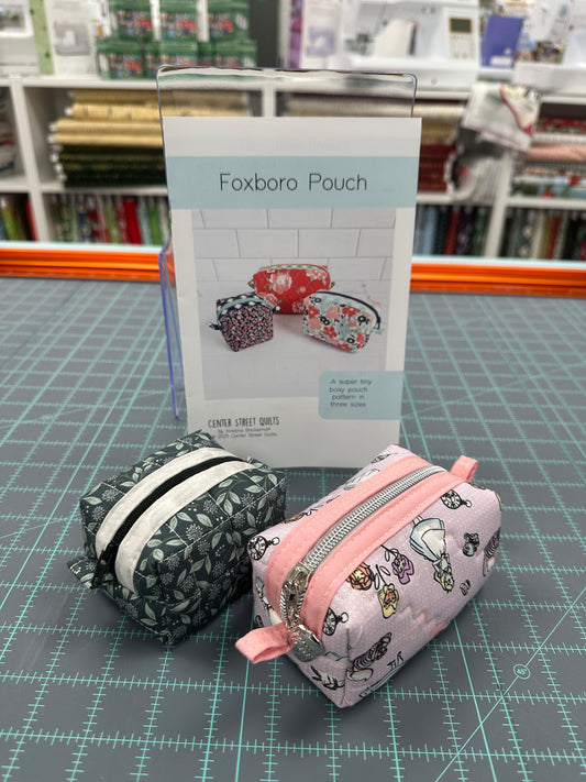 Foxboro Pouch with Molly  - October 17th  10am - Noon