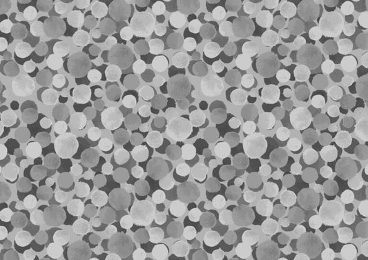 Bumbleberries - Grey and Black Multi