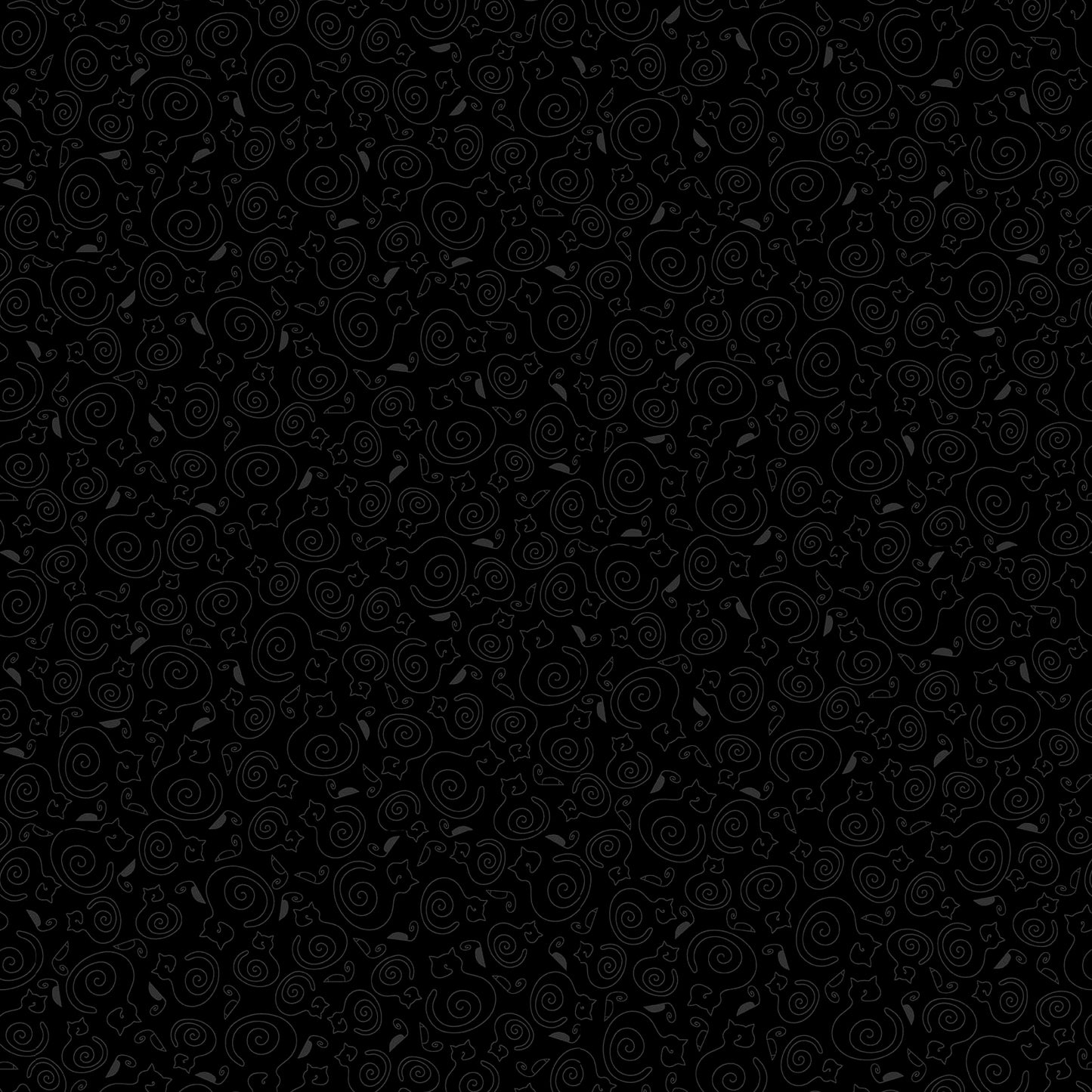 Back in Black - Cat and Mouse Henry Glass Fabrics by Goldi L. Studio