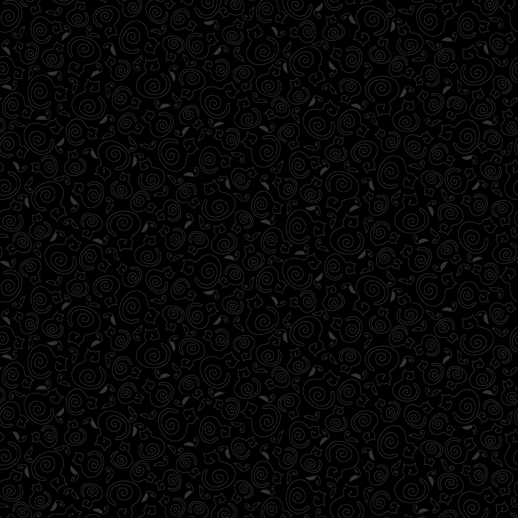 Back in Black - Cat and Mouse Henry Glass Fabrics by Goldi L. Studio