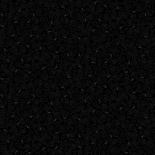 Back in Black - Cat and Mouse Henry Glass Fabrics by Goldi L. Studio