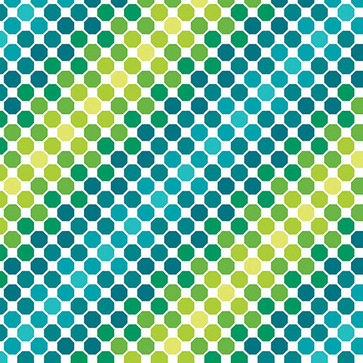 Blender Octagon Stripe Green/Multi