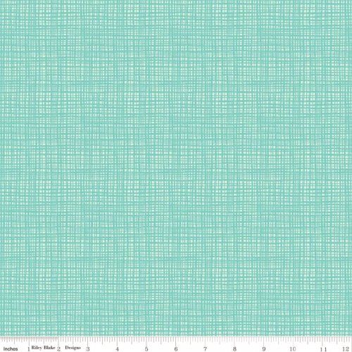 Quilting, Riley Blake, Sewing Texture Fabric, Texture Fabric, Quilting Fabric, Quilting cotton, Texture from Riley Blake, 100% Cotton, Sewing, Embroidery, Quilt Shop Fabric, Aqua, Blue Green,