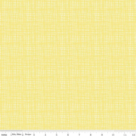 Quilting, Riley Blake, Sewing Texture Fabric, Texture Fabric, Quilting Fabric, Quilting cotton, Texture from Riley Blake, 100% Cotton, Sewing, Embroidery, Quilt Shop Fabric, Yellow, Canary Yellow