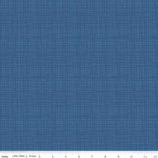 Quilting, Riley Blake, Sewing Texture Fabric, Texture Fabric, Quilting Fabric, Quilting cotton, Texture from Riley Blake, 100% Cotton, Sewing, Embroidery, Quilt Shop Fabric, Denim, Blue