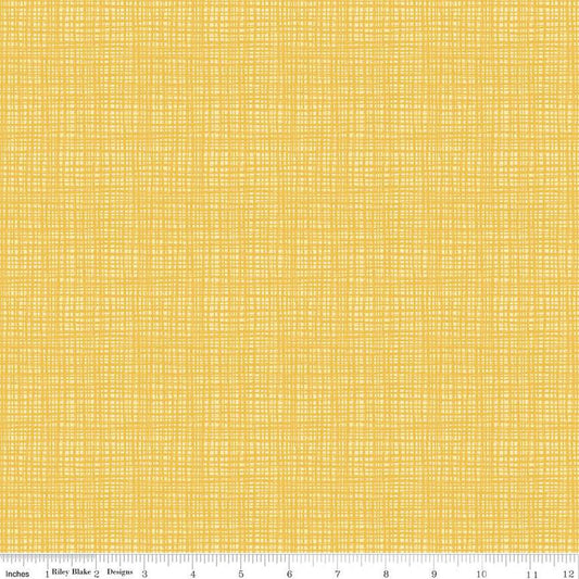 Quilting, Riley Blake, Sewing Texture Fabric, Texture Fabric, Quilting Fabric, Quilting cotton, Texture from Riley Blake, 100% Cotton, Sewing, Embroidery, Quilt Shop Fabric, Yellow, Golden Yellow
