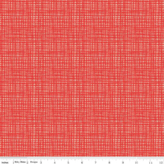 Quilting, Riley Blake, Sewing Texture Fabric, Texture Fabric, Quilting Fabric, Quilting cotton, Texture from Riley Blake, 100% Cotton, Sewing, Embroidery, Quilt Shop Fabric, Red